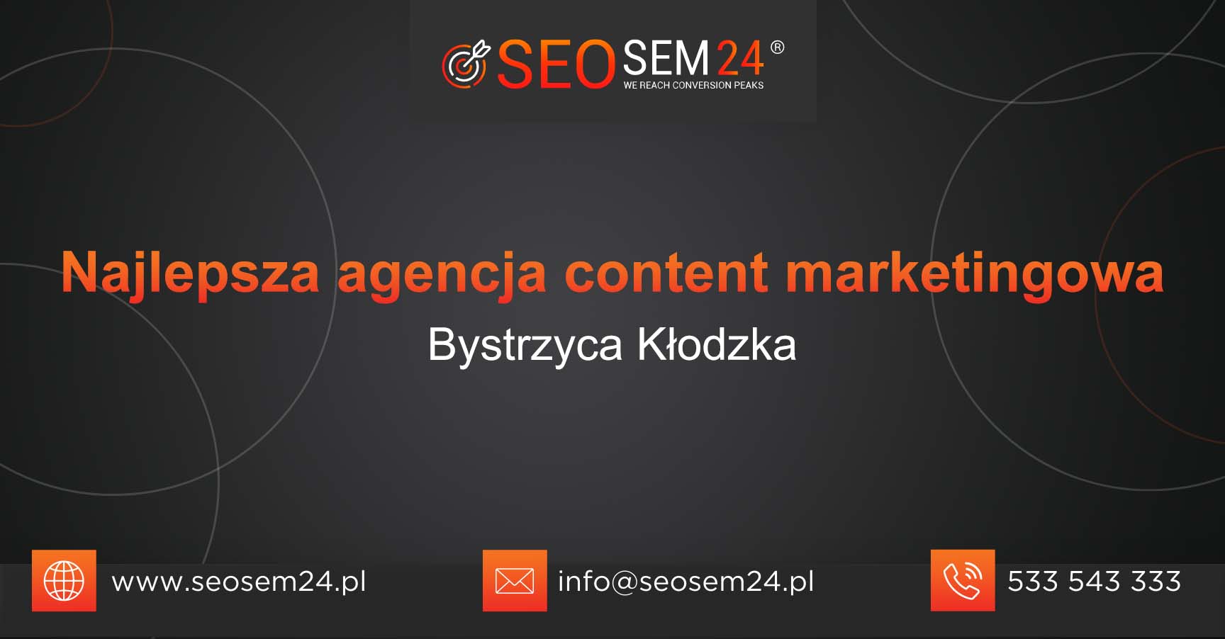 Najlepsza agencja content marketingowa w Bystrzycy Kłodzkiej