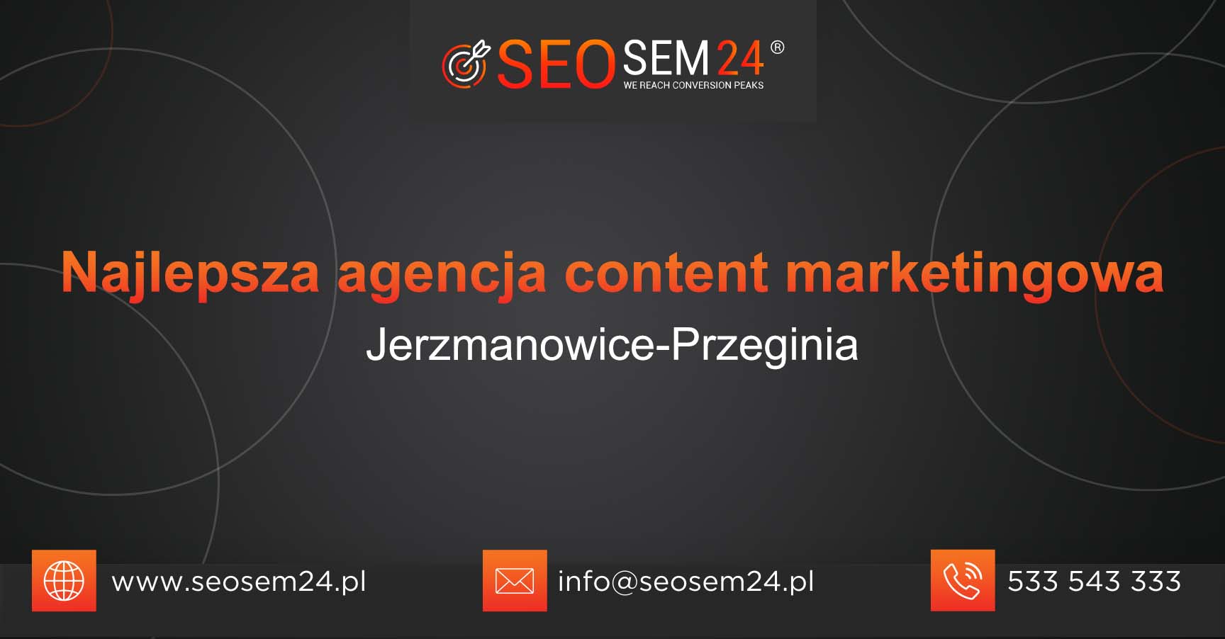 Najlepsza agencja content marketingowa w Jerzmanowicach-Przegini
