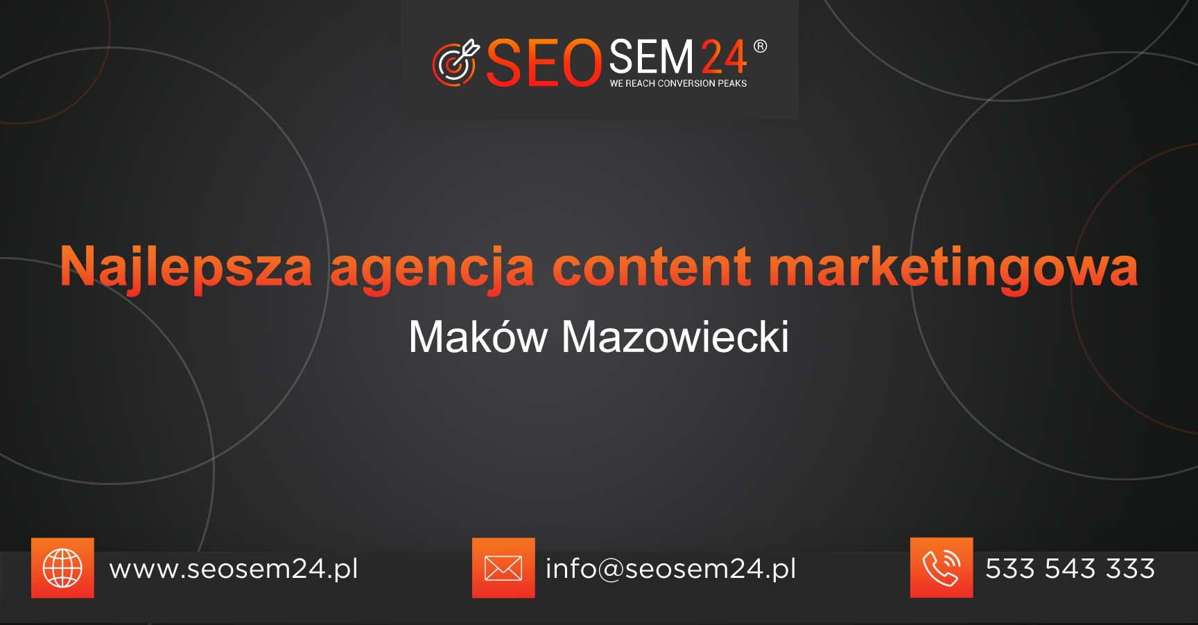 Najlepsza agencja content marketingowa w Makowie Mazowieckim