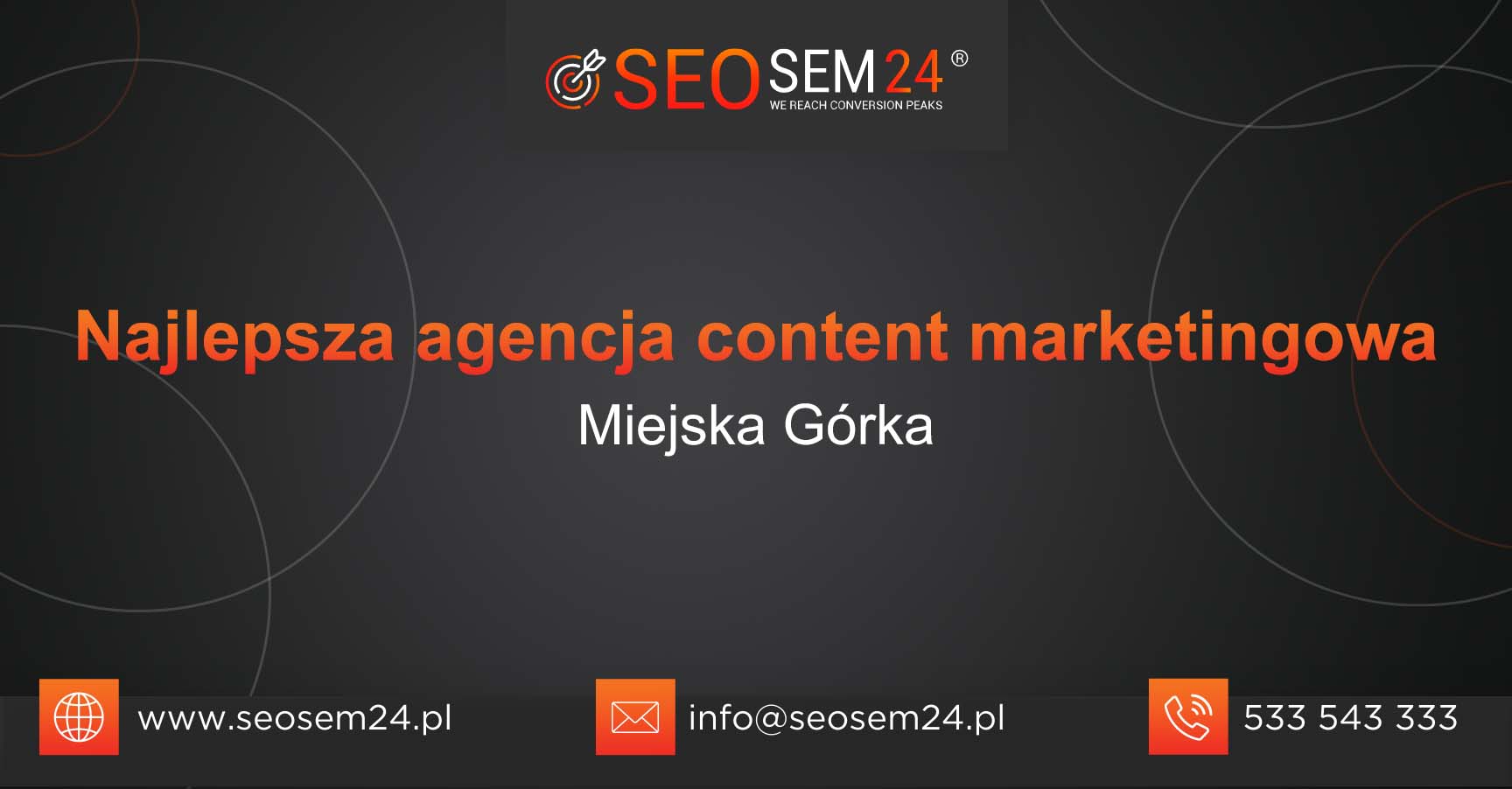 Najlepsza agencja content marketingowa w Miejskiej Górce