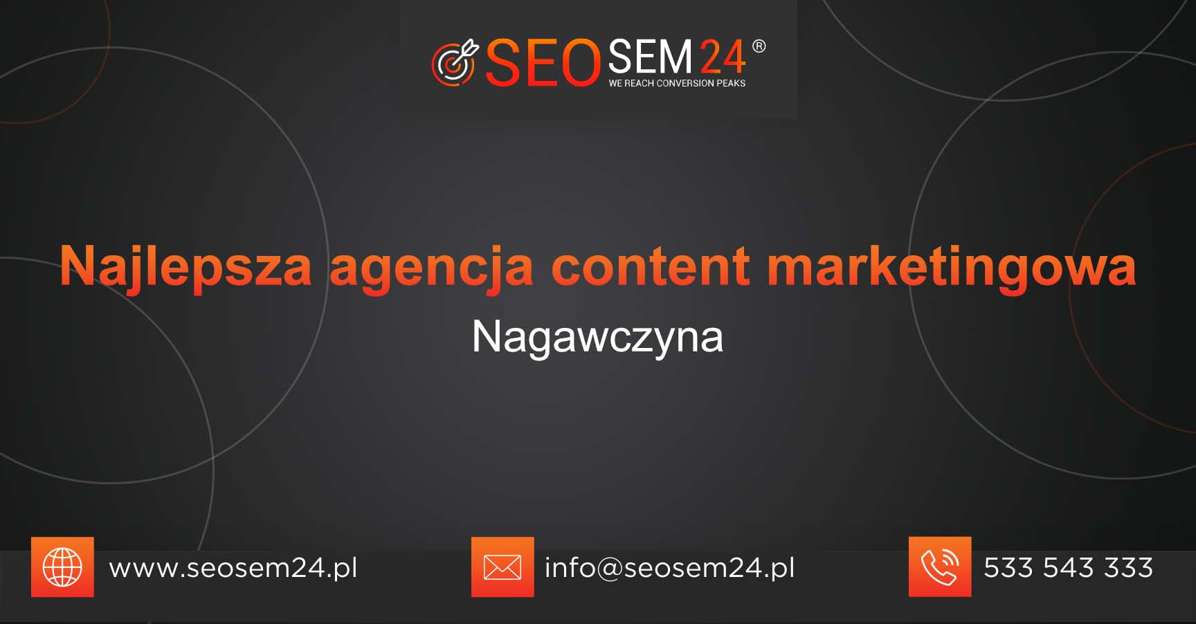 Najlepsza agencja content marketingowa w Nagawczynie