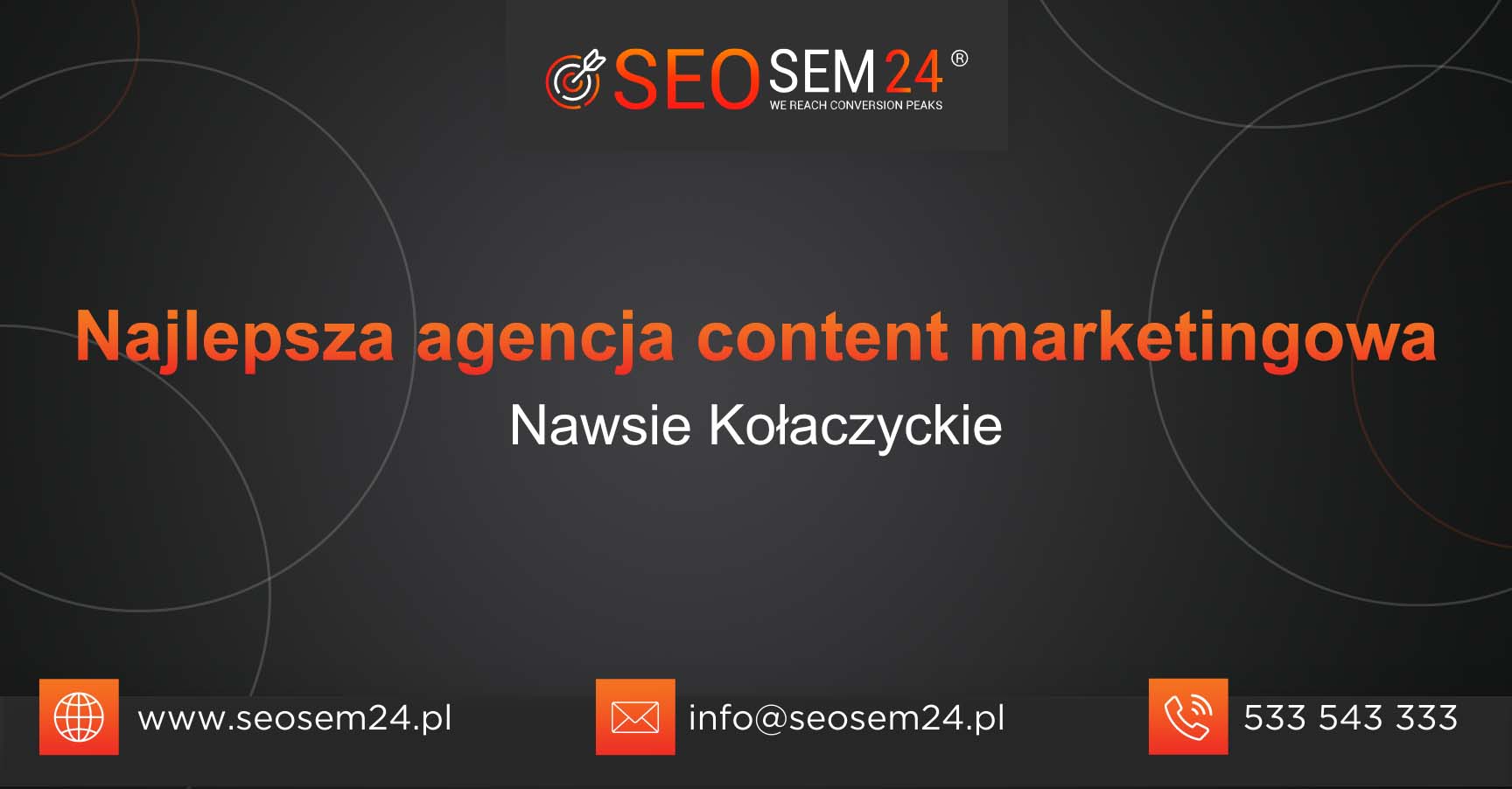 Najlepsza agencja content marketingowa w Nawsie Kołaczyckim