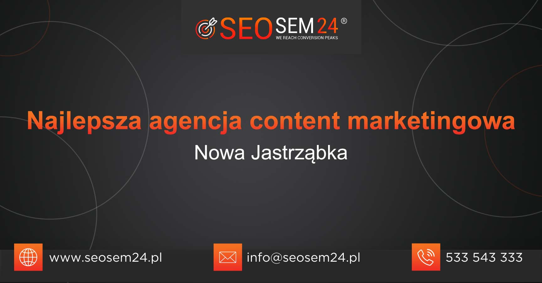 Najlepsza agencja content marketingowa w Nowej Jastrząbce