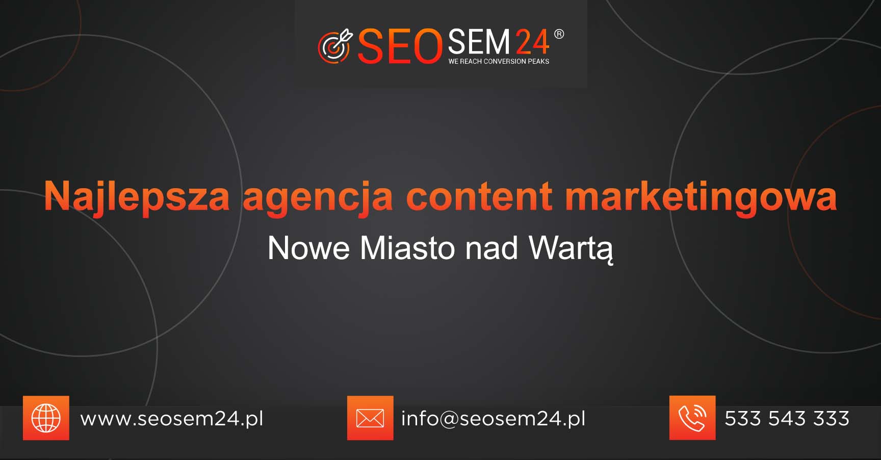 Najlepsza agencja content marketingowa w Nowym Mieście nad Wartą