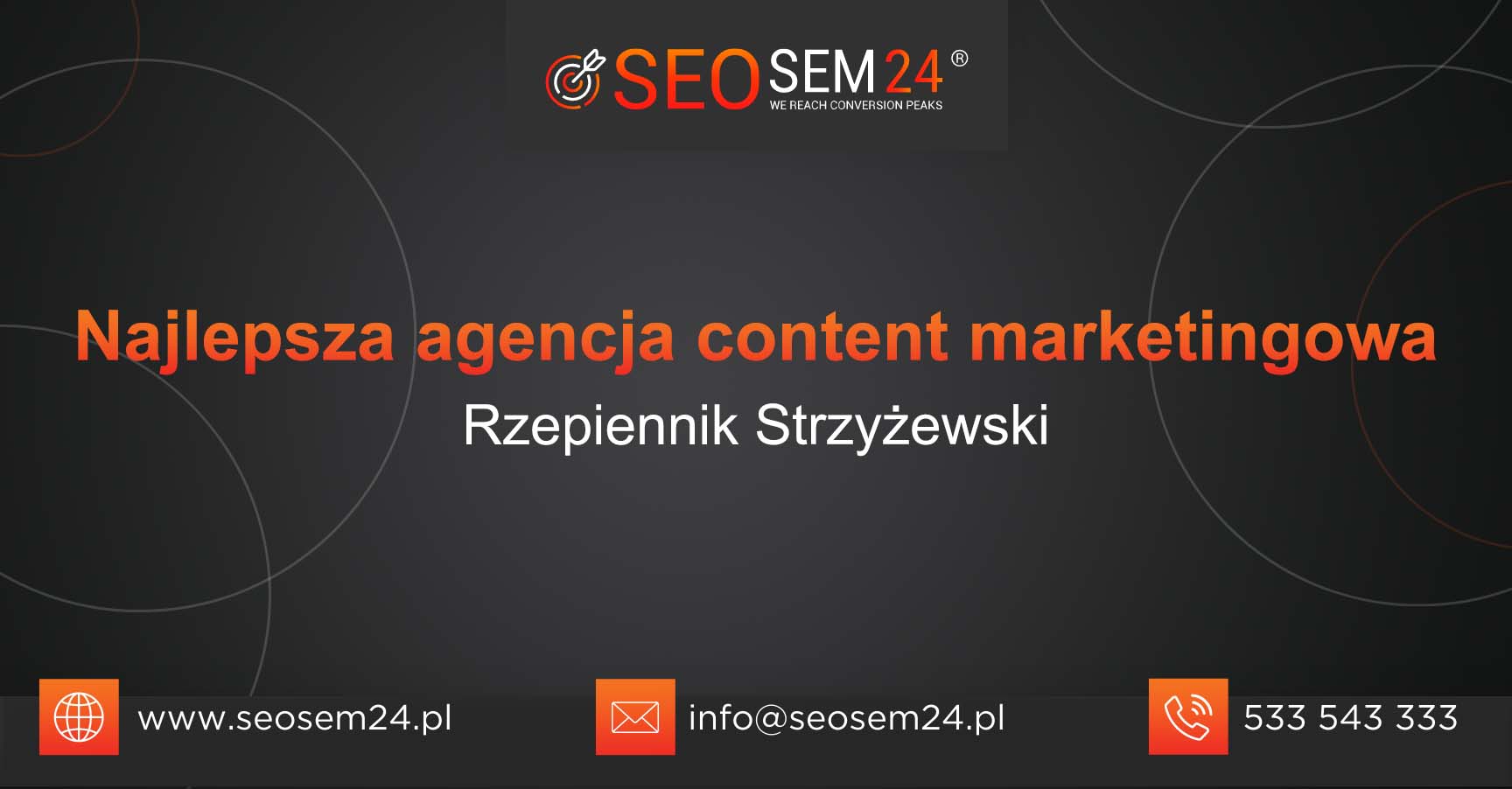 Najlepsza agencja content marketingowa w Rzepienniku Strzyżewskim