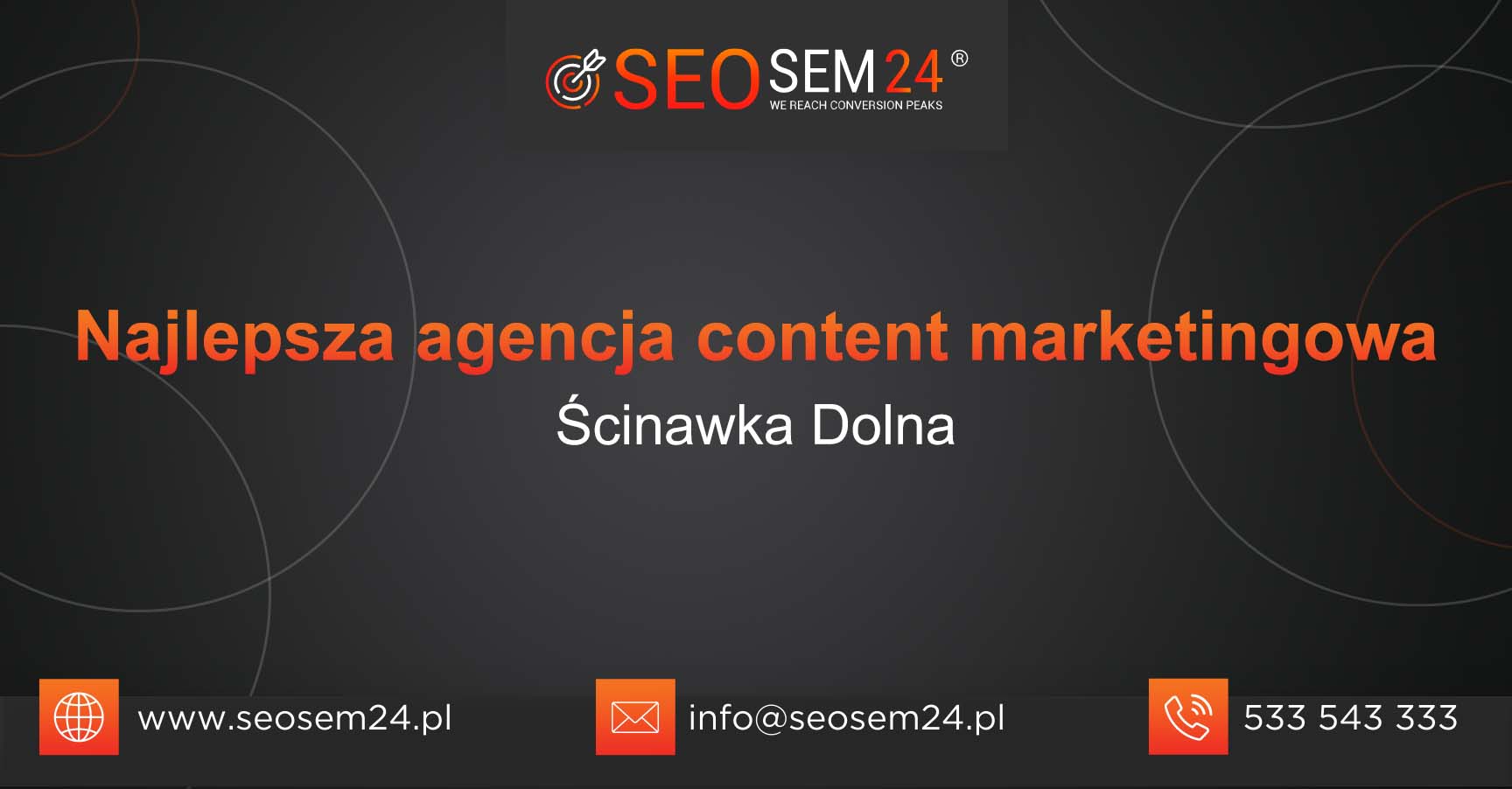 Najlepsza agencja content marketingowa w Ścinawce Dolnej