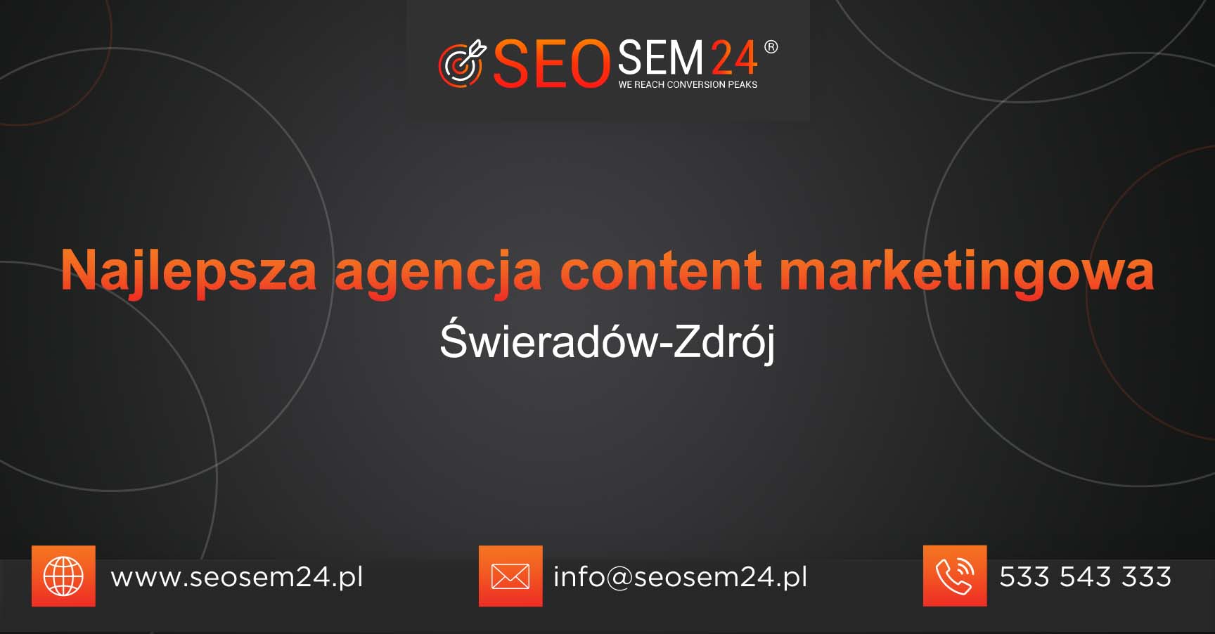Najlepsza agencja content marketingowa w Świeradowie-Zdroju