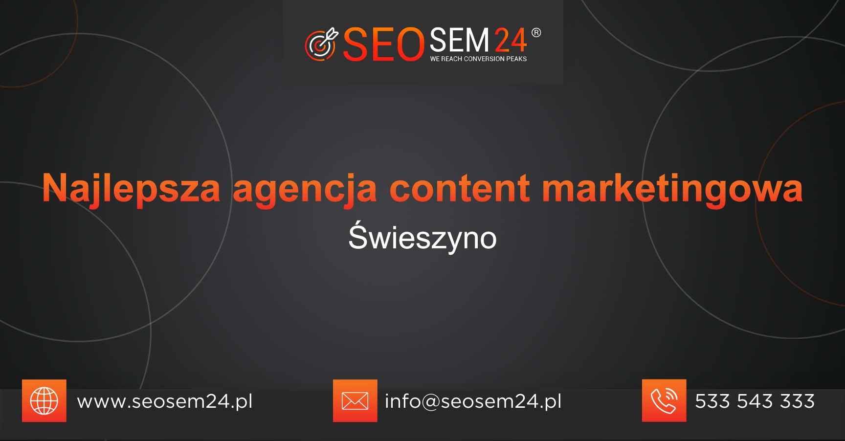 Najlepsza agencja content marketingowa w Świeszynie