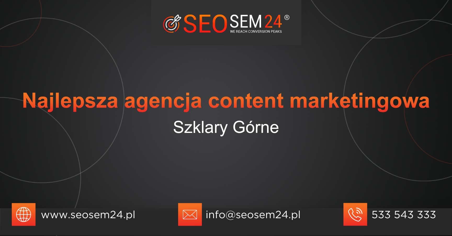 Najlepsza agencja content marketingowa w Szklarych Górnych