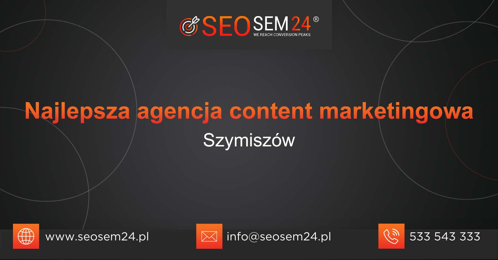Najlepsza agencja content marketingowa w Szymiszowie