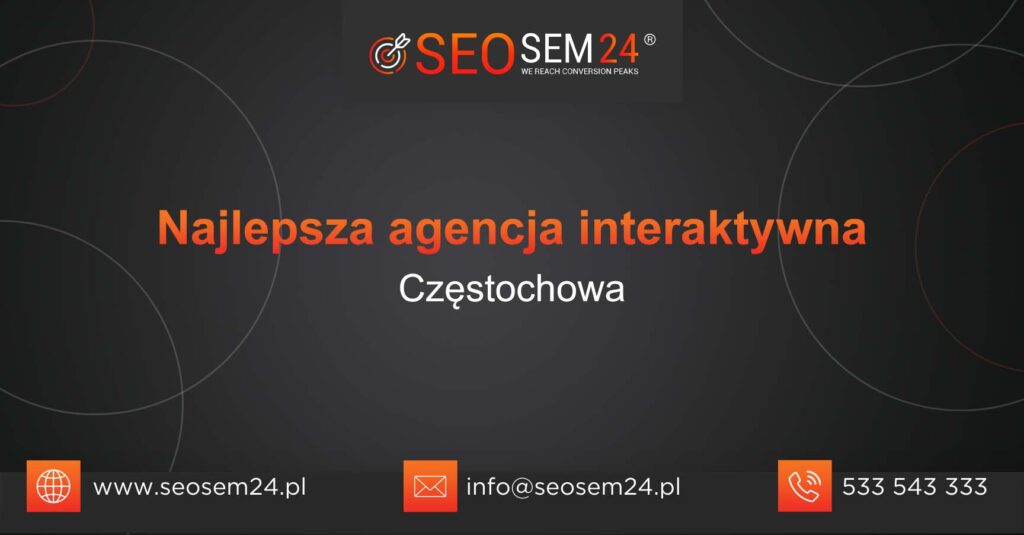 Najlepsza agencja interaktywna w Częstochowie