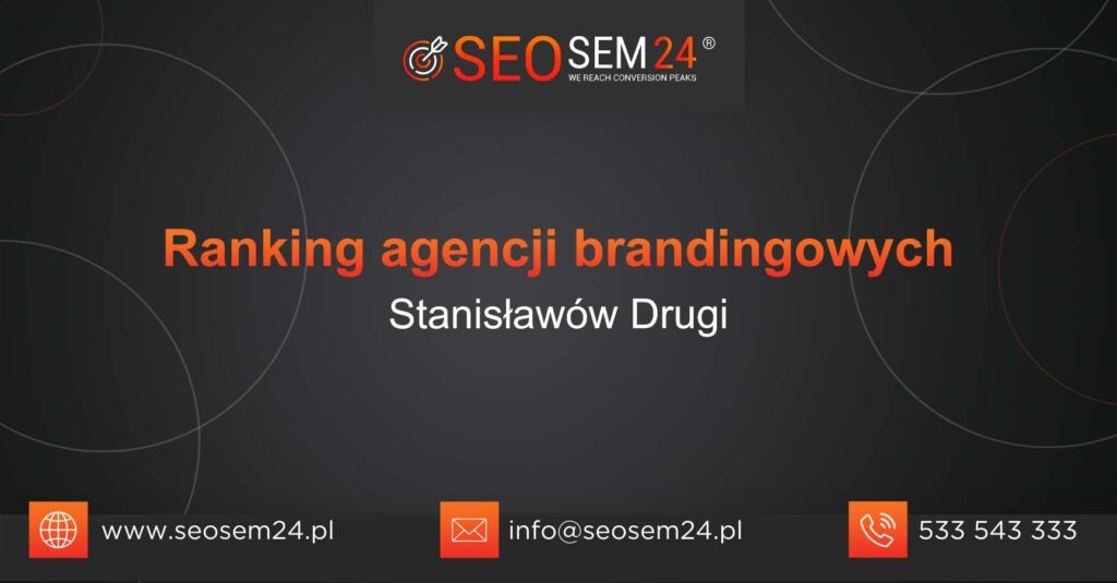 Ranking agencji brandingowych w Stanisławowie Drugim