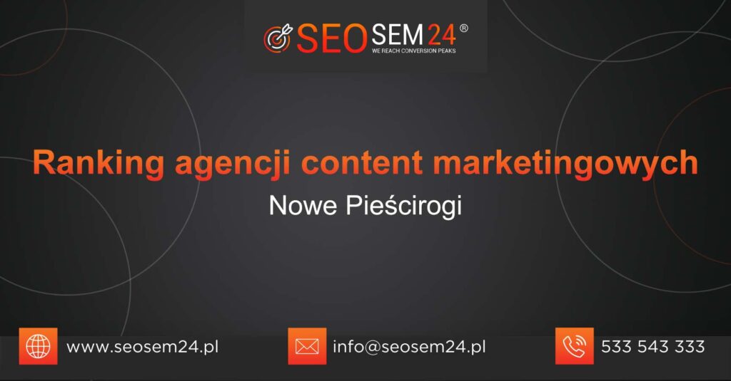 Ranking agencji content marketingowych w Nowych Pieścirogach