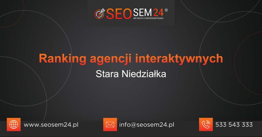 Ranking agencji interaktynwych w Starej Niedziałce