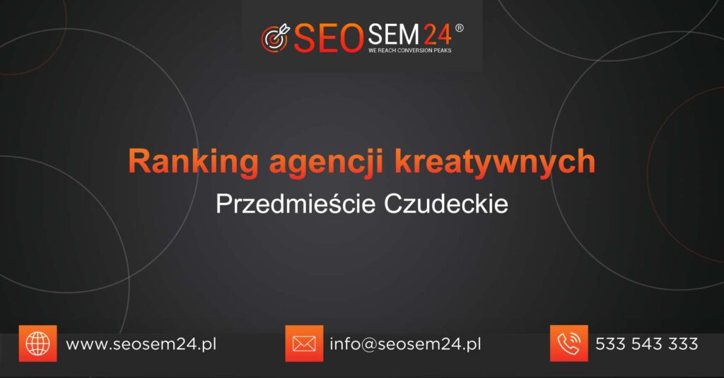 Ranking agencji kreatywnych w Przedmieściu Czudeckim