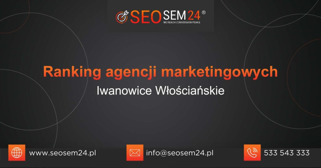 Ranking agencji marketingowych w Iwanowicach Włościańskich