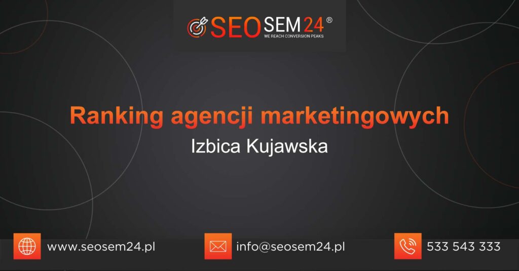 Ranking agencji marketingowych w Izbicy Kujawskiej