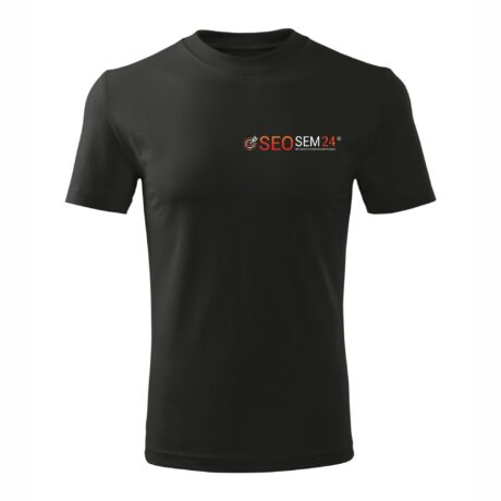 T-shirt męski z tarczą