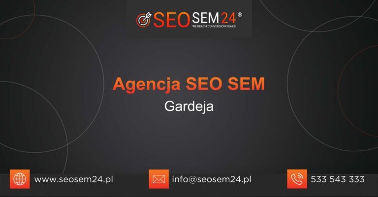 Agencja SEO SEM Gardeja