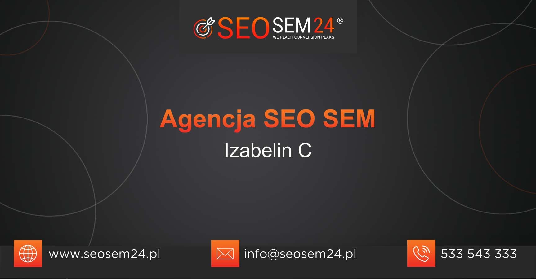 Agencja SEO SEM Izabelin C