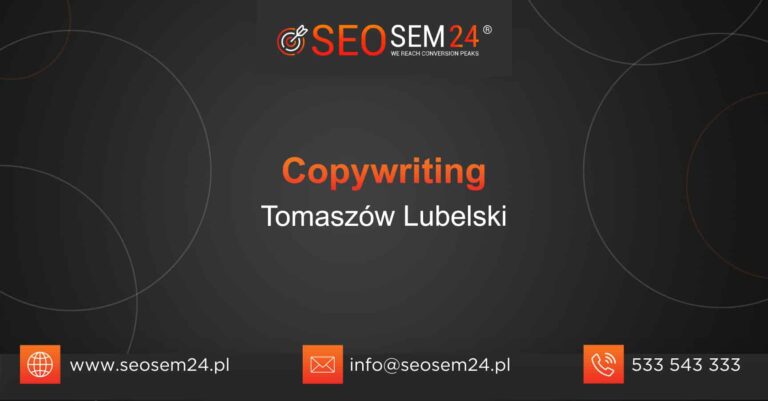 Copywriting Tomaszów Lubelski