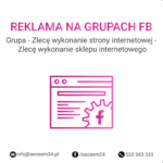 Grupa Facebook – Zlecę wykonanie strony internetowej – Zlecę wykonanie sklepu internetowego