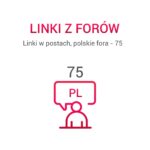 Linki w postach, polskie fora – 75