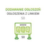 Ogłoszenia z linkiem – 50