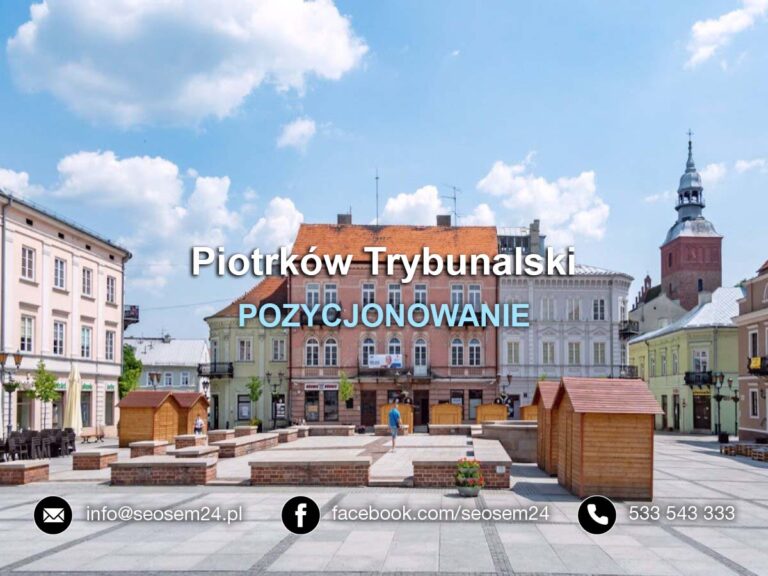 tworzenie stron Piotrków Trybunalski