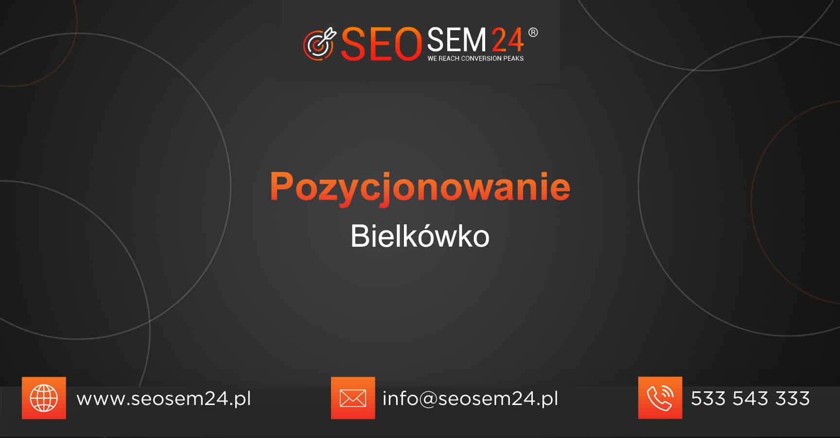 Pozycjonowanie Bielkówko