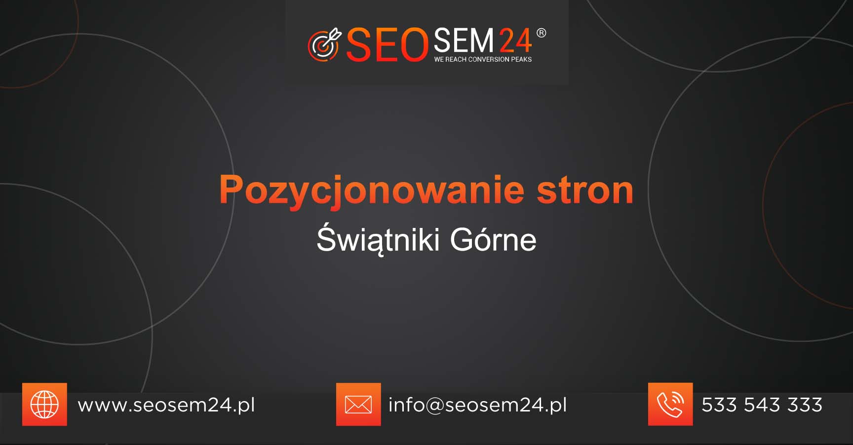 Pozycjonowanie stron Świątniki Górne