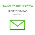 Projekt graficzny koperty firmowej