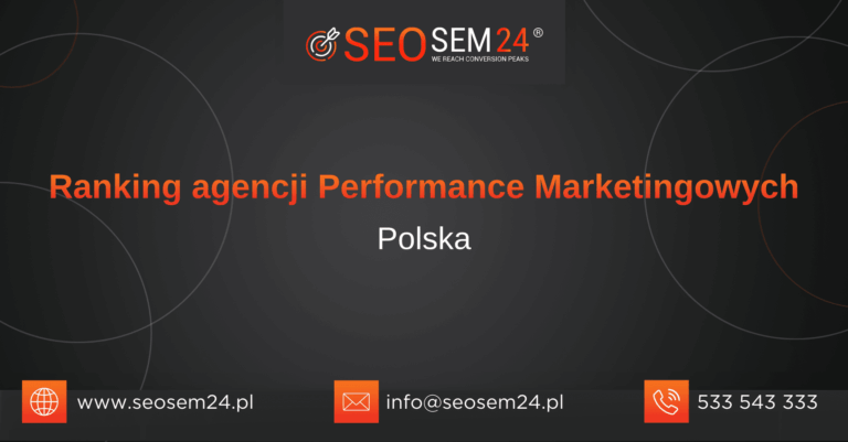 Ranking agencji Performance Marketingowych