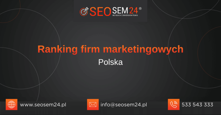 Ranking firm marketingowych w Polsce