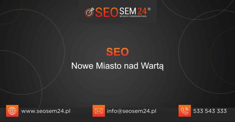 SEO Nowe Miasto nad Wartą