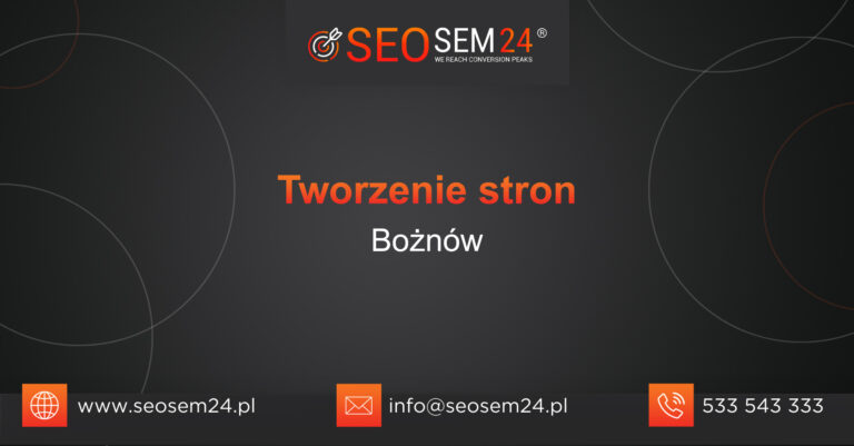 Tworzenie stron Bożnów