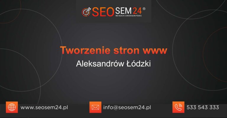 Tworzenie stron www Aleksandrów Łódzki