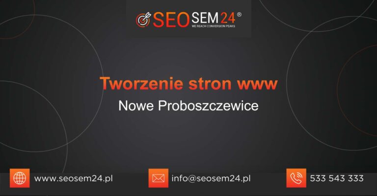 Tworzenie stron www Nowe Proboszczewice