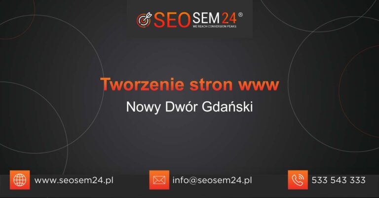 Tworzenie stron www Nowy Dwór Gdański