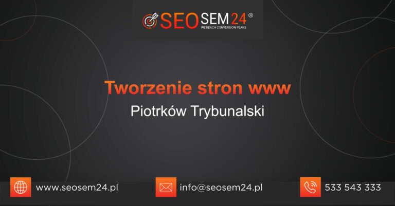 Tworzenie stron www Piotrków Trybunalski