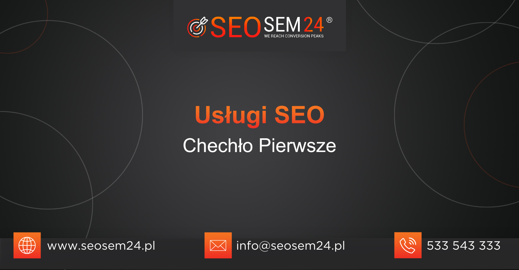 Usługi SEO Chechło Pierwsze
