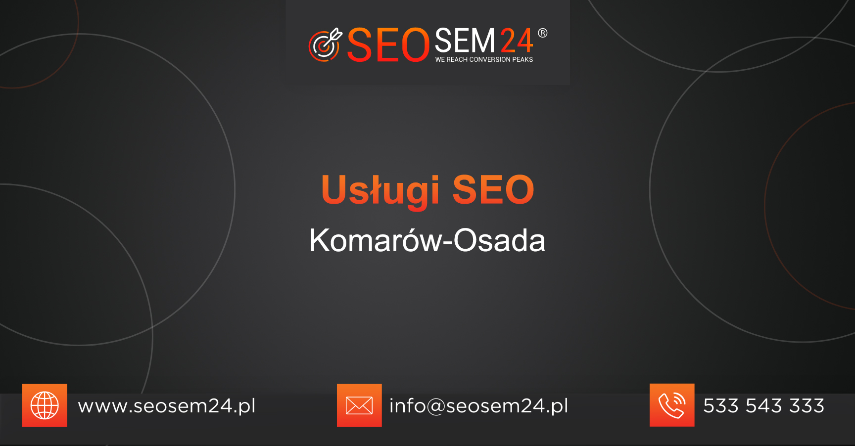 Usługi SEO Komarów-Osada
