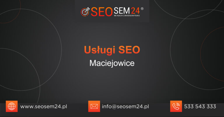 Usługi SEO Maciejowice