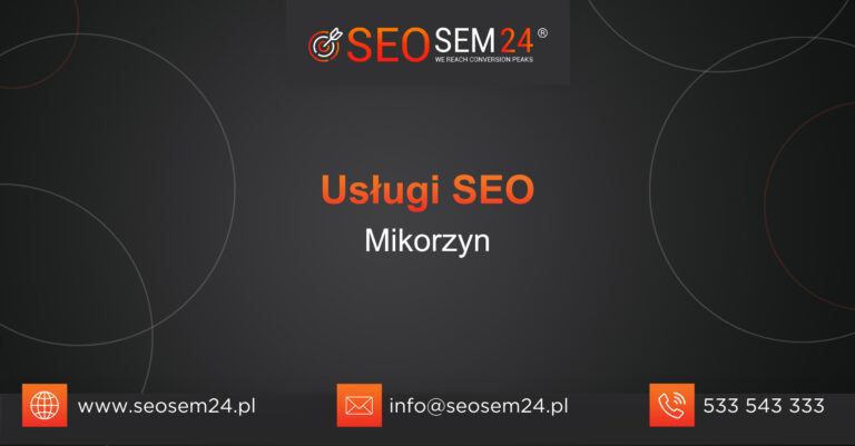 Usługi SEO Mikorzyn