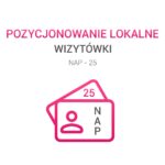 Wizytówki NAP – 25