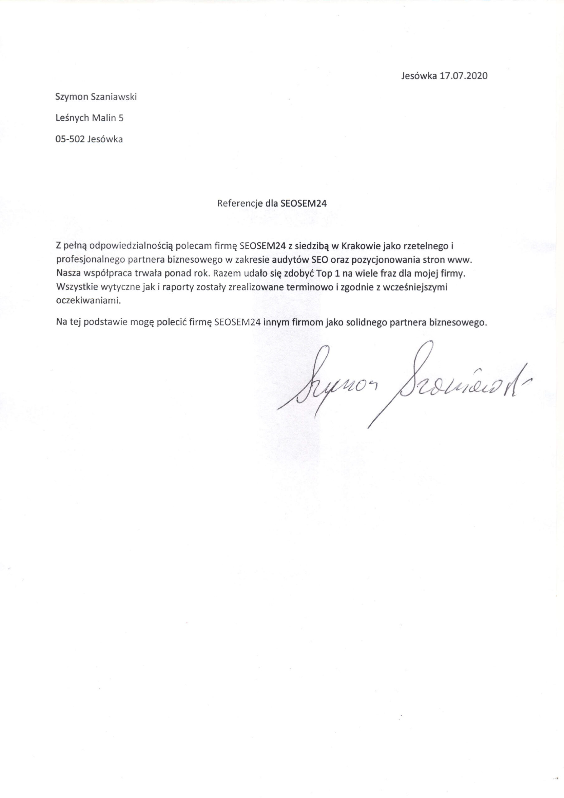 referencje seosem24.pl
