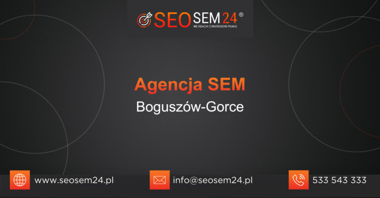 Agencja SEM Boguszów-Gorce