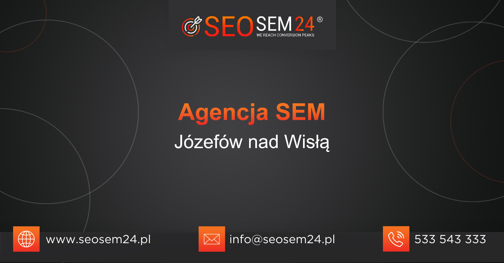 Agencja SEM Józefów nad Wisłą