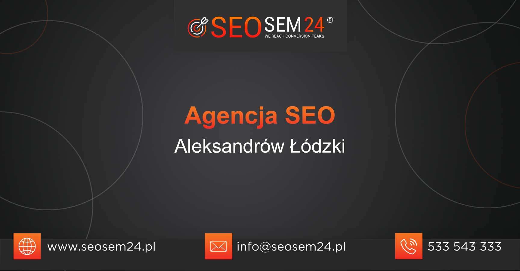 Agencja SEO Aleksandrów Łódzki