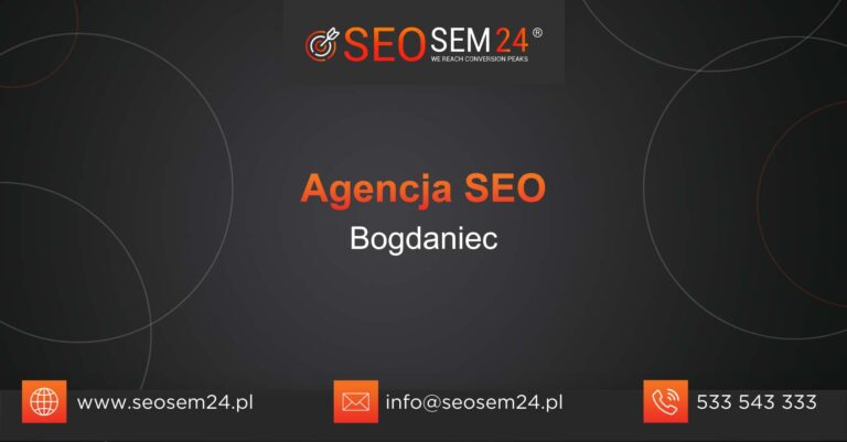 Agencja SEO Bogdaniec